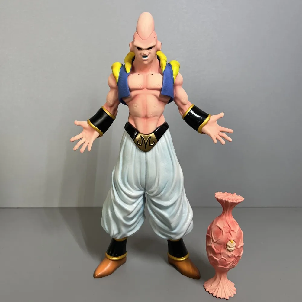 

In Stock Dragon Ball Z Buuhan figure Majin Buu Anime Action Figures 27cm PVC Statue Collection Model Toys Gifts for Kids