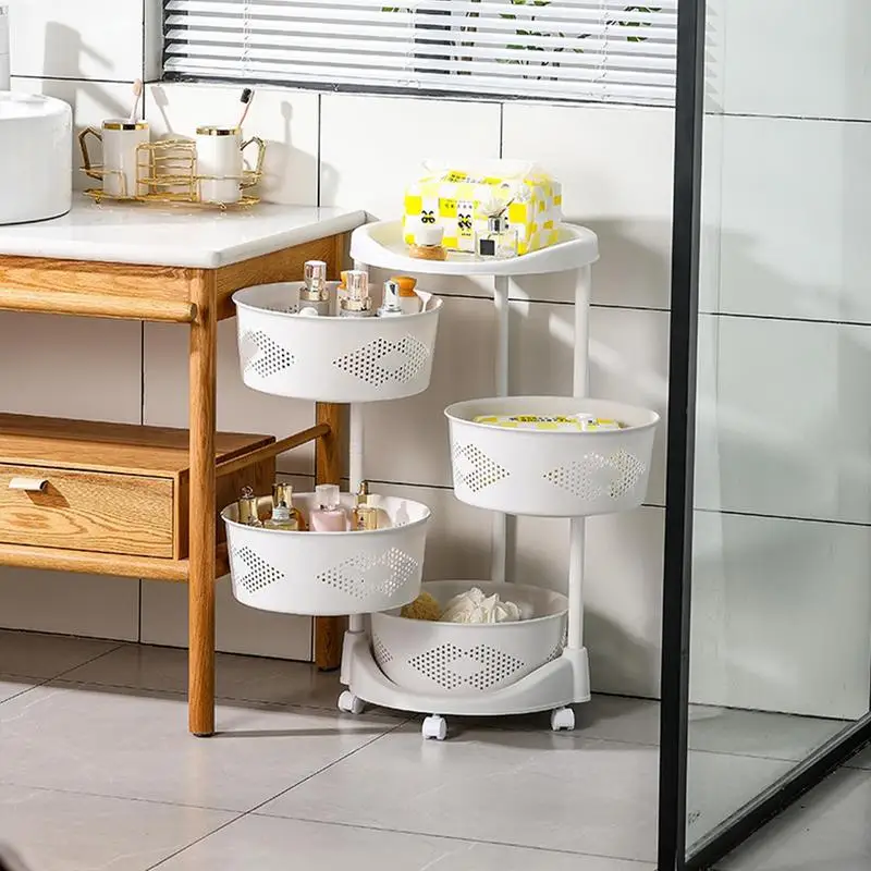 Rolling storage shelves deals