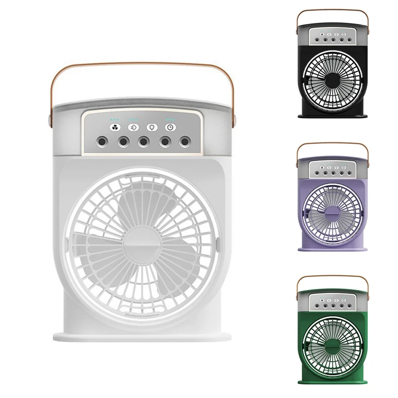 

Portable Air Conditioner Fan 5-Hole Spray Air Cooing Mini Personal Fan Electric Fan Humidifier Table Fan For Home