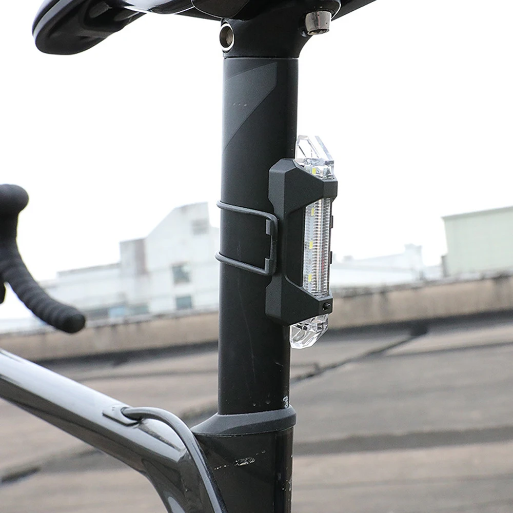 

Bicycle Light Waterproof Rear Tail Light LED USB Style Rechargeable or Battery Style Bike Cycling Portable Light