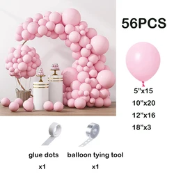 Elegant Pastel Balloon Garland Kit - AS Picture (NO.3)