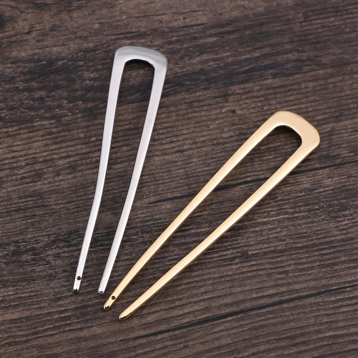 

4 Pcs Hair Clamp Stick Japanese-style Rollers Clips U Shaped Pins Tocados Para El