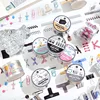Time Archive Series - Second Bullet of Hand Account Tools, 6 Styles of Tape Diy Hand Account Base Stickers  Washi Tape Set 1