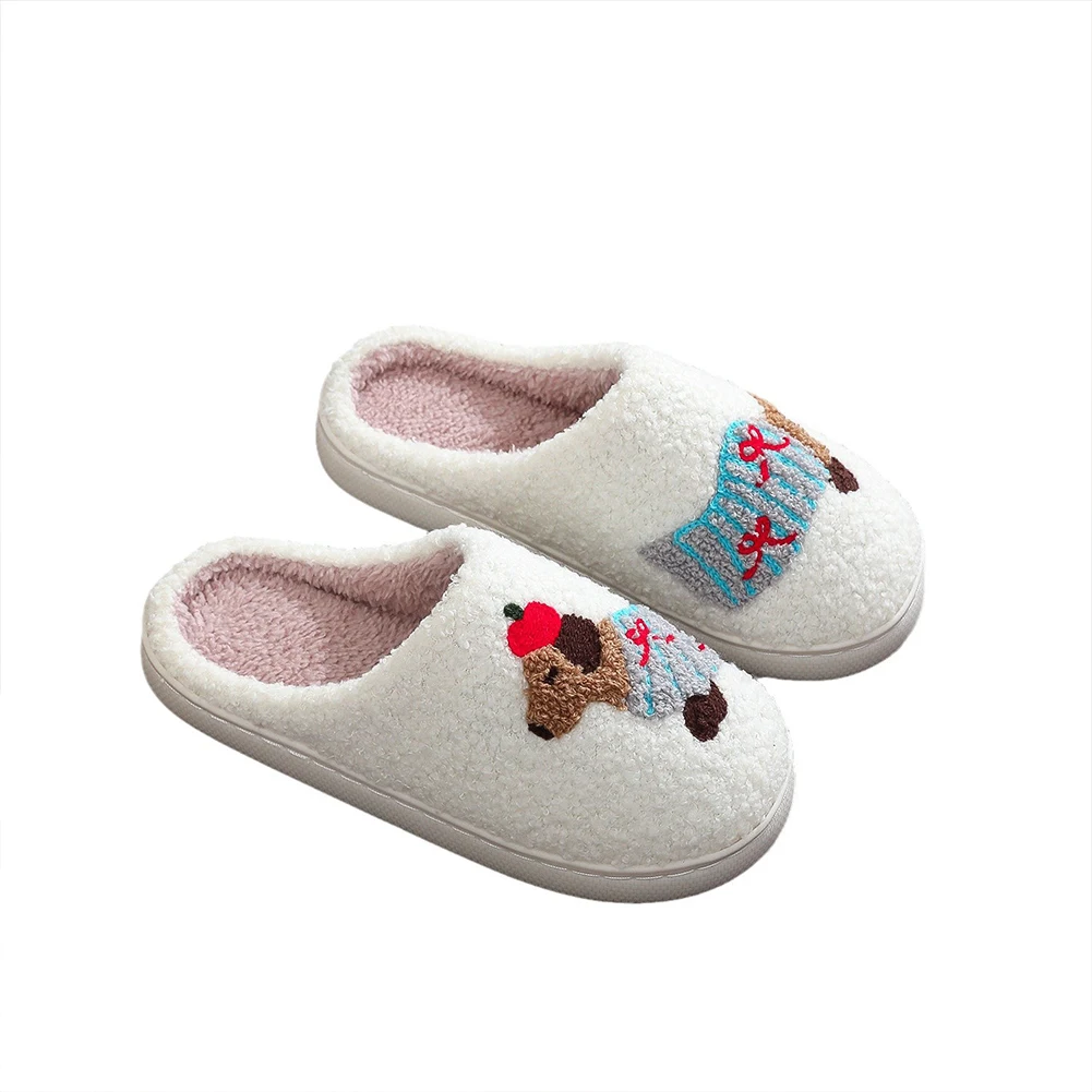 plush-dachshund-slippers-warm-slipon-indoor-bedroom-house-shoes