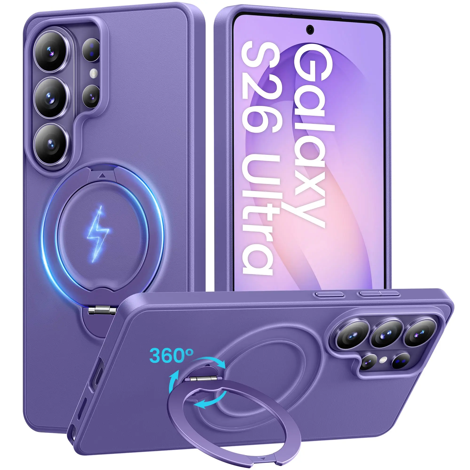 GolbinBox 360° Spin Magnetic Stand Shockproof Slim Protective Case