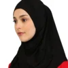 Foulard en chanvre de couleur unie pour femmes, prêt à l'emploi, couvre-cou, Hijabs de sport, châles et enveloppes islamiques sans épingle, nouvelle collection