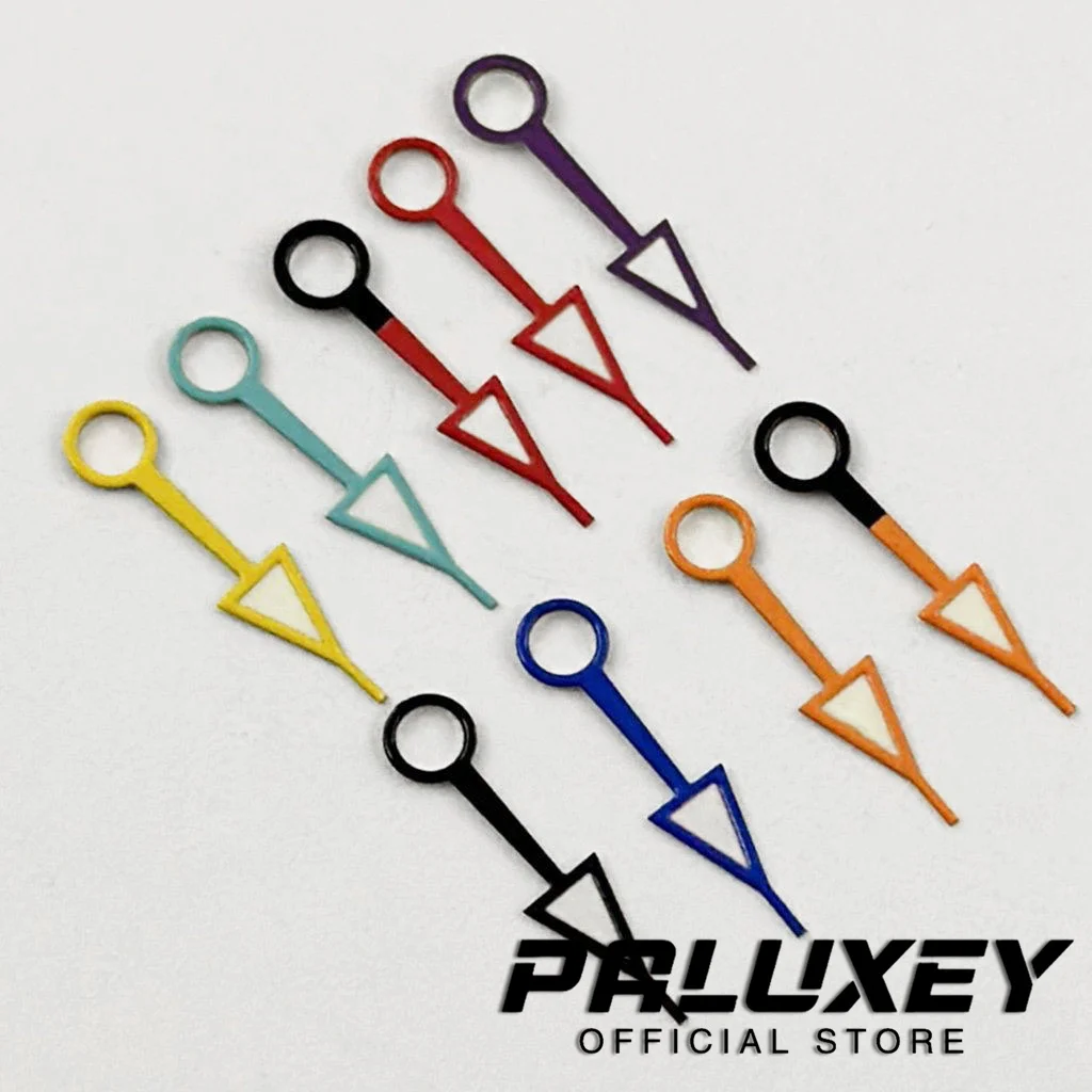 Vibrant Multicolor Luminous GMT Hands - 12.5MM Replacement Parts