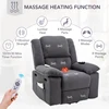 Massage Recliner Power Lift Chair for Elderly with Adjustable Massage and Heating Function Recliner Chair with Infinite Positio 3