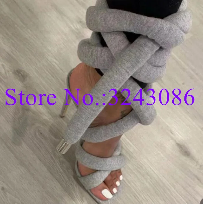 

Сандалии-гладиаторы женские на шнуровке, Босоножки с открытым носком, туфли-лодочки на тонком каблуке, пикантная обувь для банкета, Прямая поставка