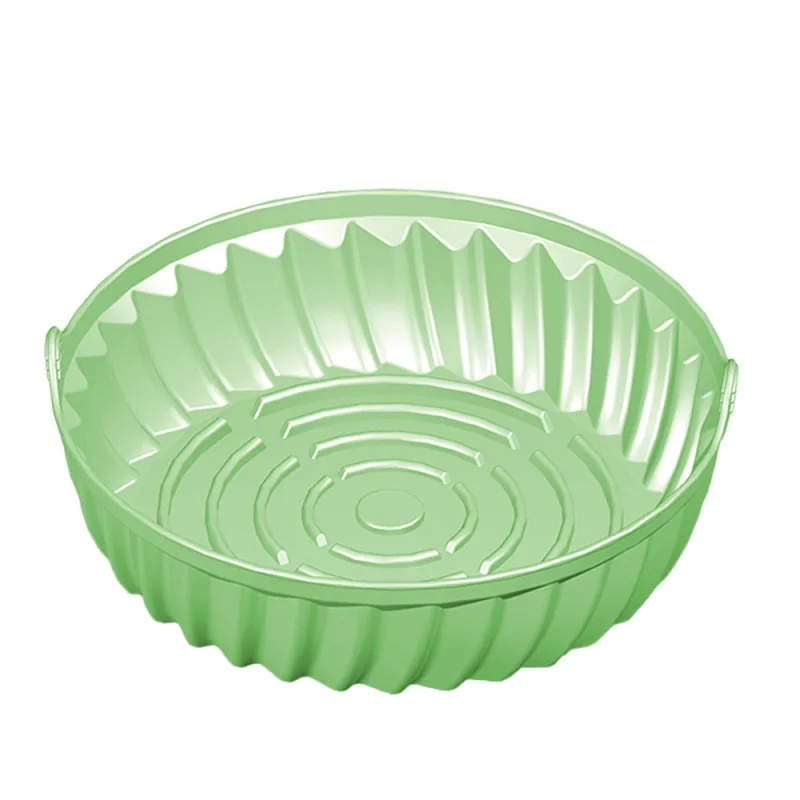 

Air Fryers Silicone Baking Pan Tray Fried Chicken Basket Mat Oven AirFryer Special Pot Replacemen Grill Pan Kitchen Accessories