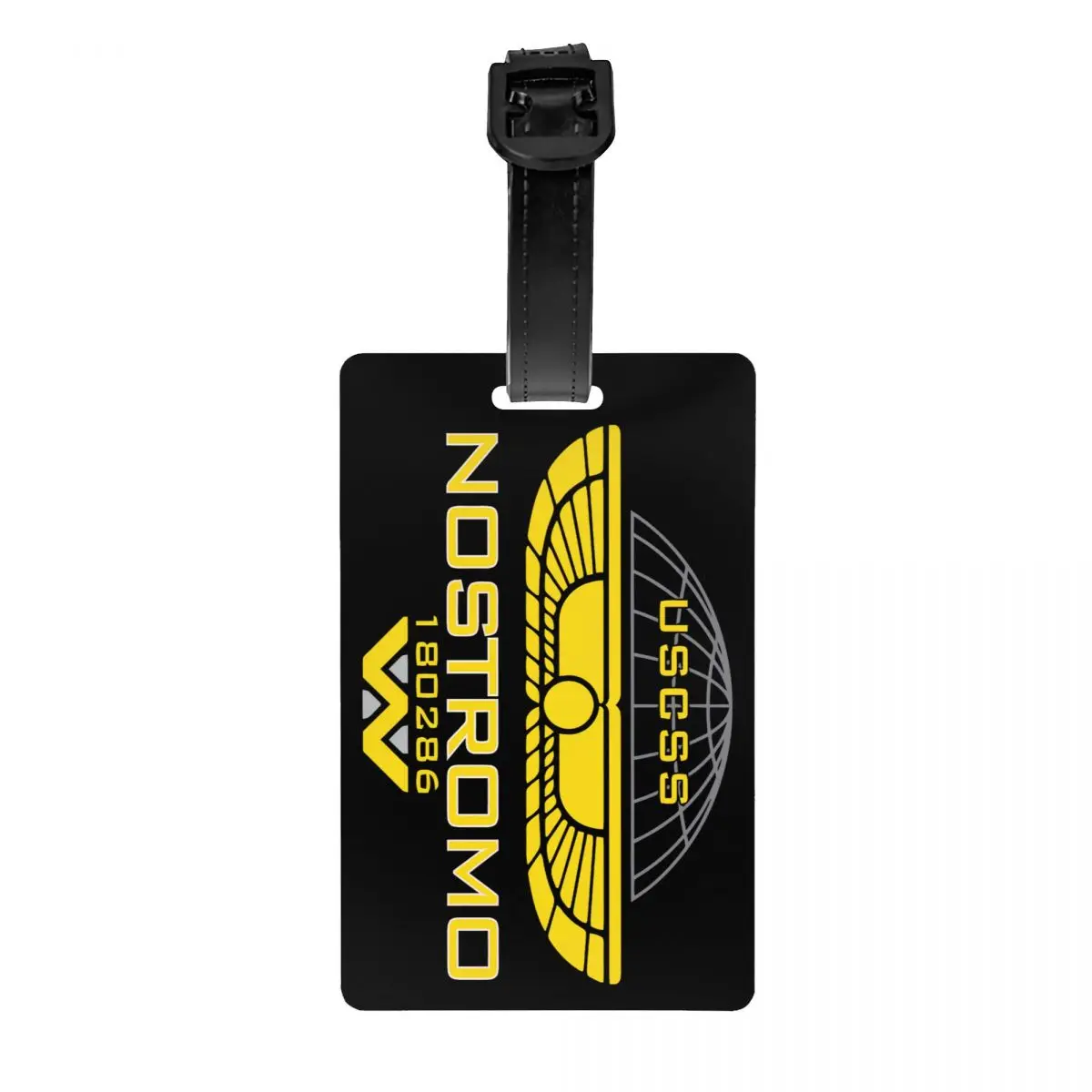 

Nostromo Alien Luggage Tags for Suitcases Weyland Yutani CORP Privacy Cover Name ID Card