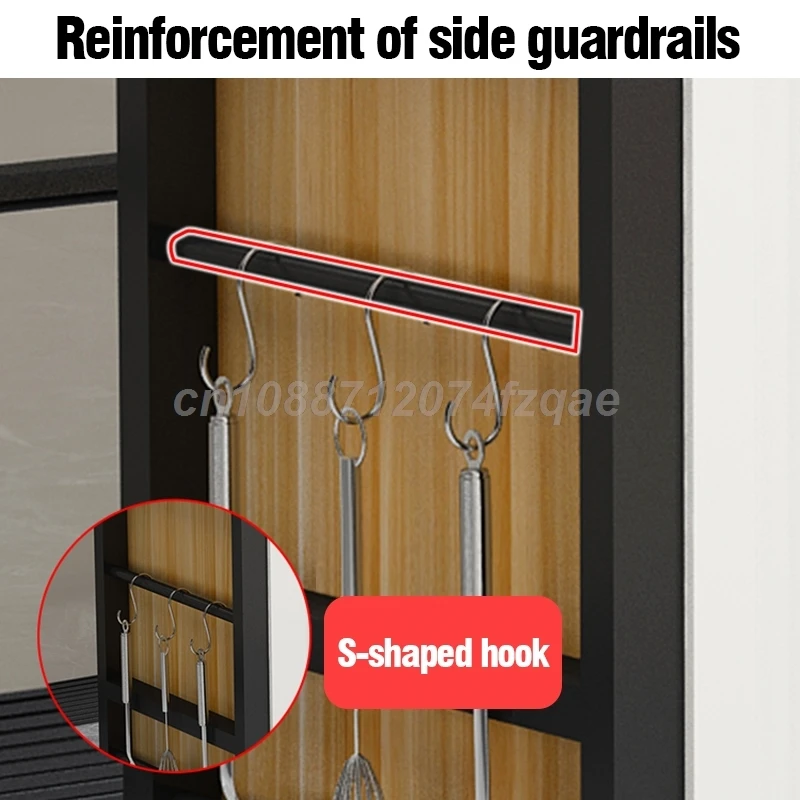 Kitchen Islands Storage Shelf Storage Rack Home Organizer Cabinet Furniture With Non-slip Feet For Kitchens Complete Cabinets