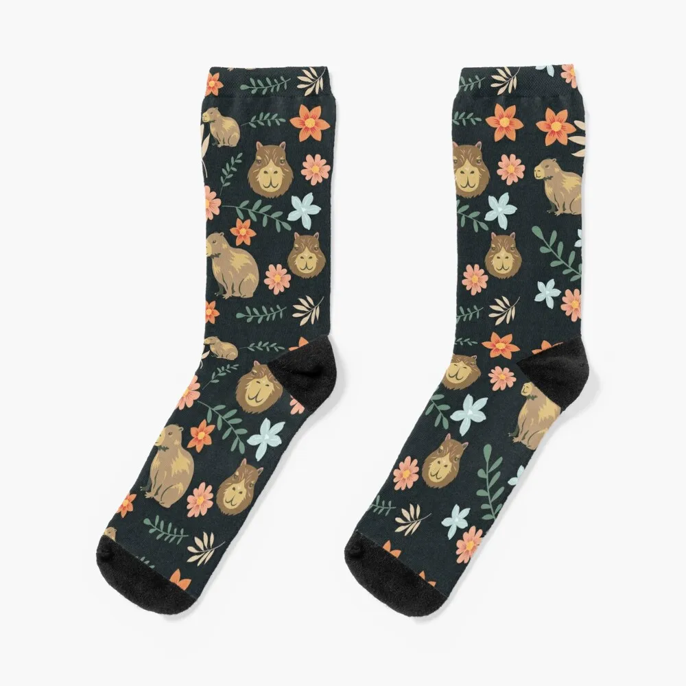

Capybaras Socks Antiskid soccer kids Man Socks Women's