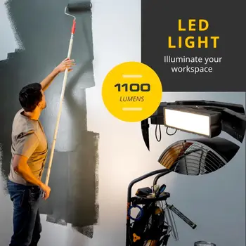 Capacity Hand Truck 5-in-1 Mobile Workshop with Integrated 3-Speed Fan and LED Light 4