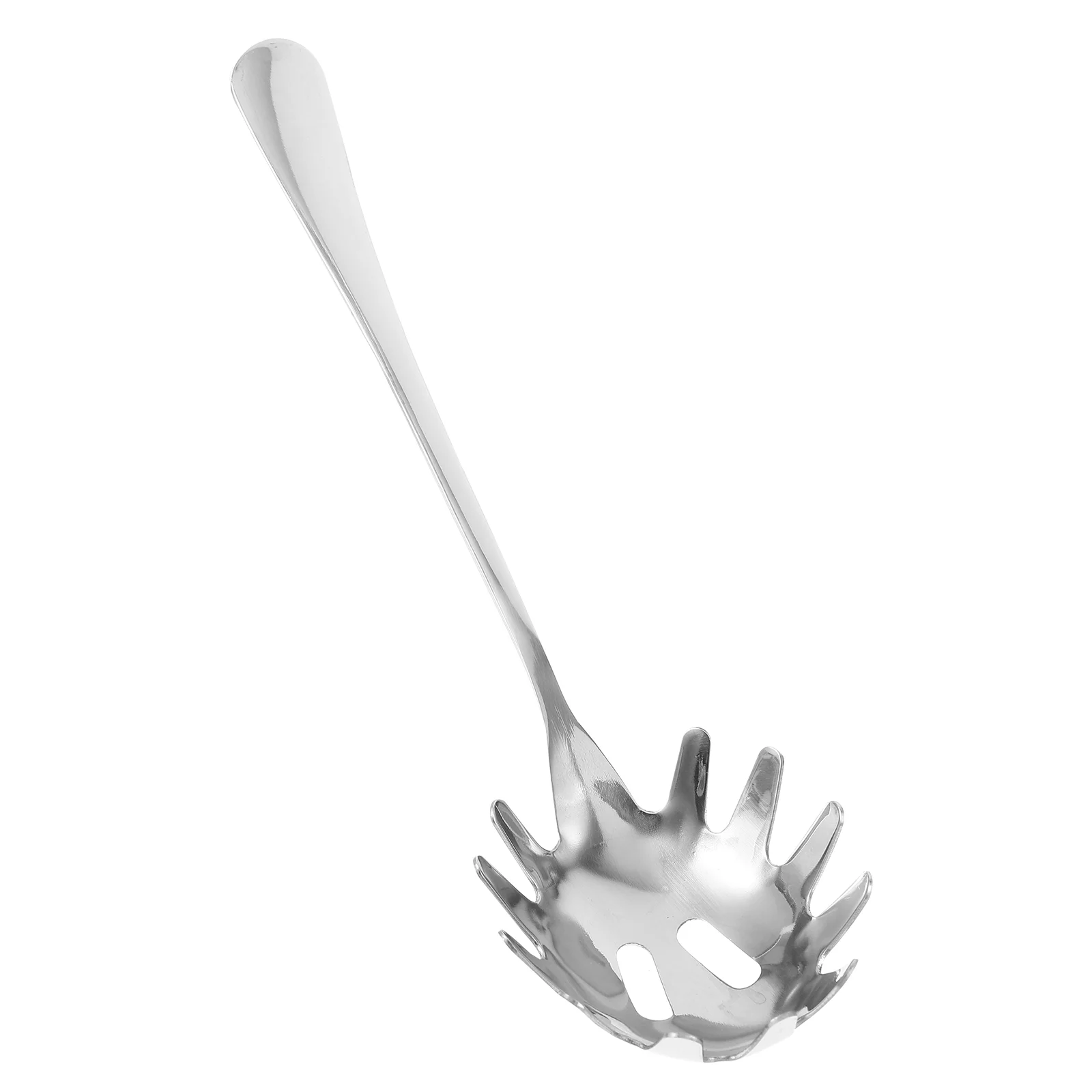 

Spoon Pasta Spaghetti Server Fork Noodle Strainer Kitchen Serving Stainless Steel Cooking Slotted Skimmer Ladle Utensil Colander