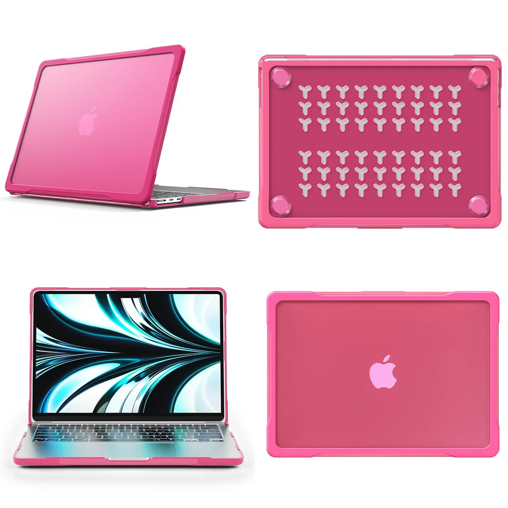 Sleek Protective Laptop Case with Foldable Kickstand – Full Coverage