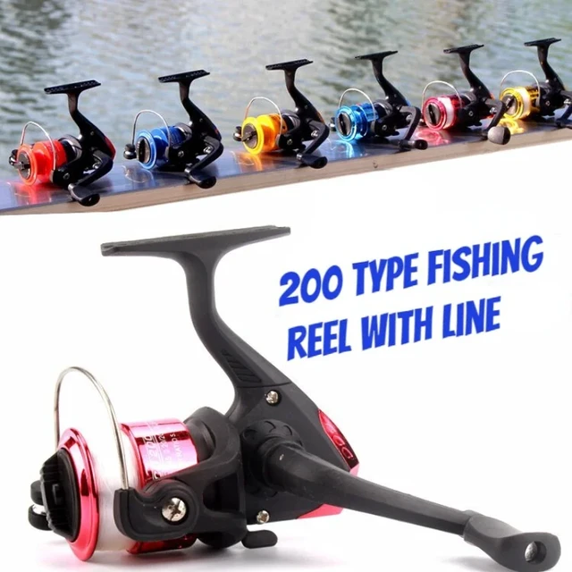 Fishing Spinning Reel with 60m Large Ultralight Folding Fishing Reel  Fishing Line Diameter Line Roller Casting Wheel Vessel - AliExpress