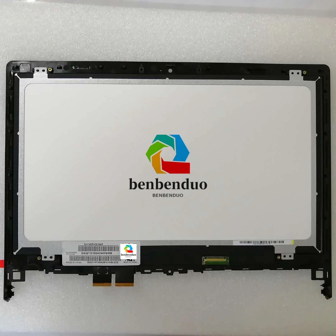para Flex 215 Lenovo Flex 15 80fk Full hd 15.6 Laptop Lcd Conjuntos Toque Preto 5d10g18361 1366*768 5d10f86071 Fhd 1920*1080