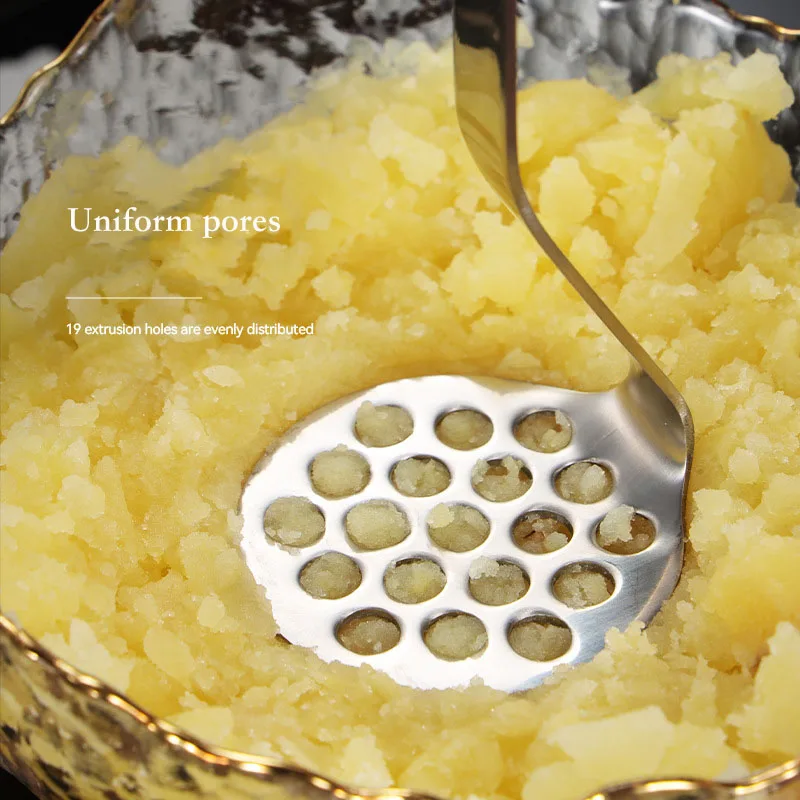 Stainless Steel Potato Mashers High Quality Thickened Potatoes Mud Press Manual Crusher Kitchen Fruit Vegetable Cutter Tools