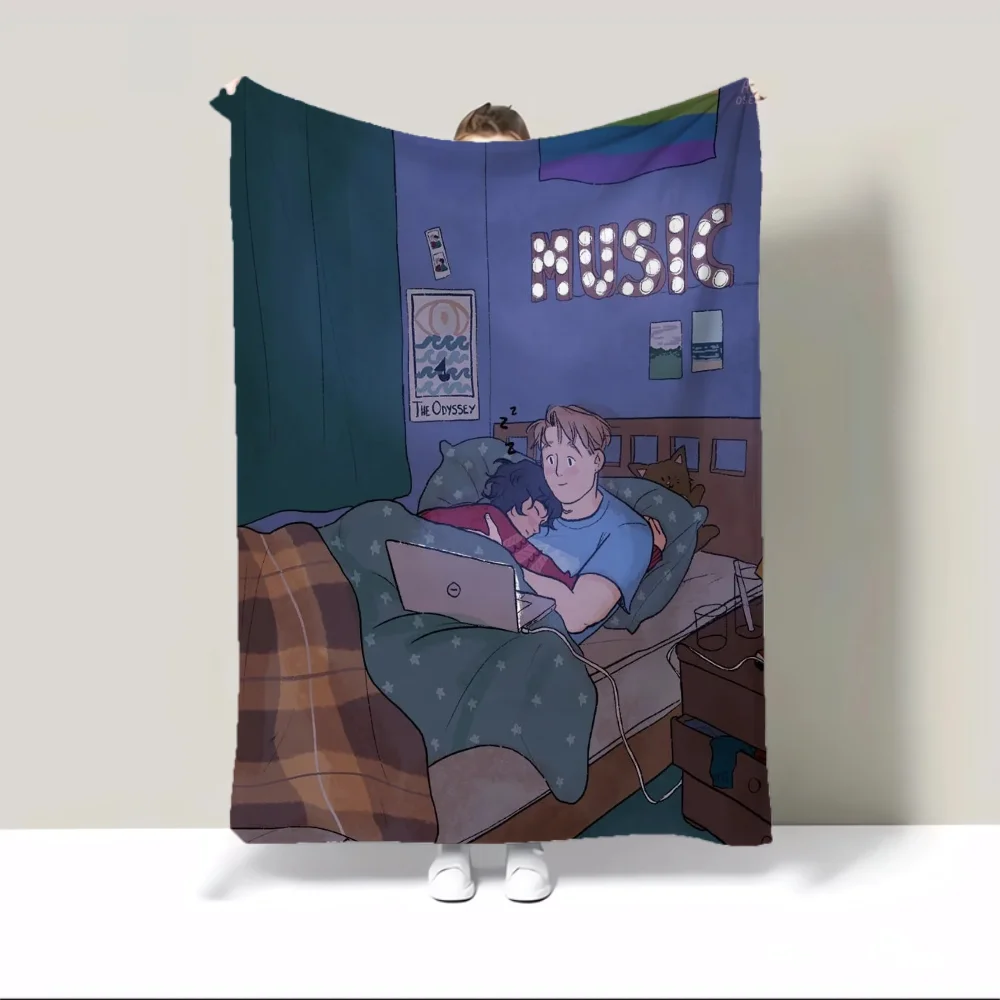 하트스토퍼 여름 담요, 킹 사이즈 침대 담요 및 던지기, 가정용 푹신한 격자 무늬 비치 타올, 럭셔리 침구, 낮잠