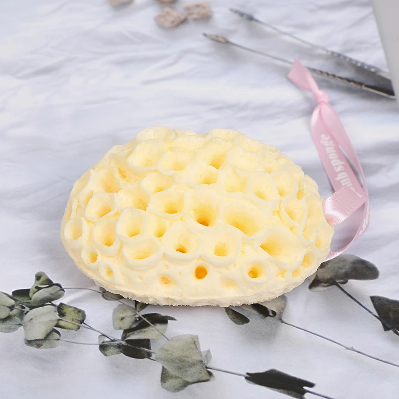 Natural Sea Wool Sponge Replacement Dead Skin Remover Cleaning Foam Washing Massager Pouf Shower Exfoliating Sponge Body 5
