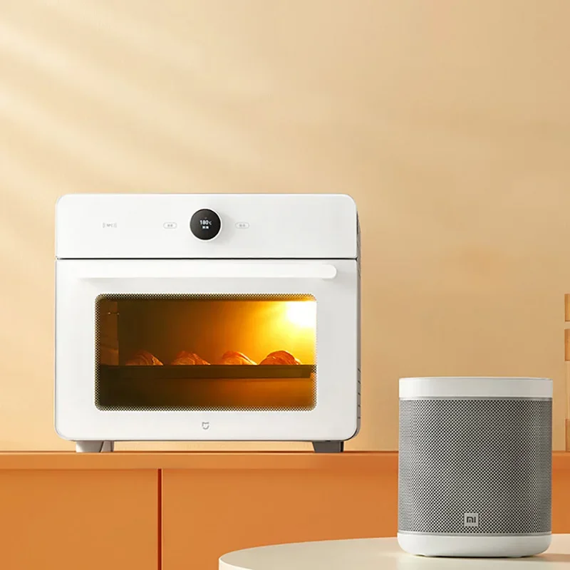 XIAOMI MIJIA Intelligent Air Fry Oven 30L Large Capacity Visible Window OLED Display Knob AirFryer Electric Oven Appliances electric oven