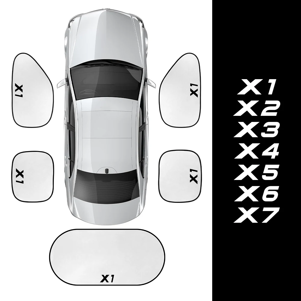 Auto Windshield Sunshade Cover For BMW X5 E70 F34 G38 E53 G20 X1 F48 X2 F39 X3 E83 X4 F26 X6 E71 X7 G07 Anti UV Car Accessories
