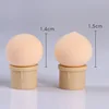 1Pcs Gradient Shading Nail Brush Double-ended Soft Sponge Replaceable Heads Nail Art Brush Rhinestone Handle Nail Painting Brush 5