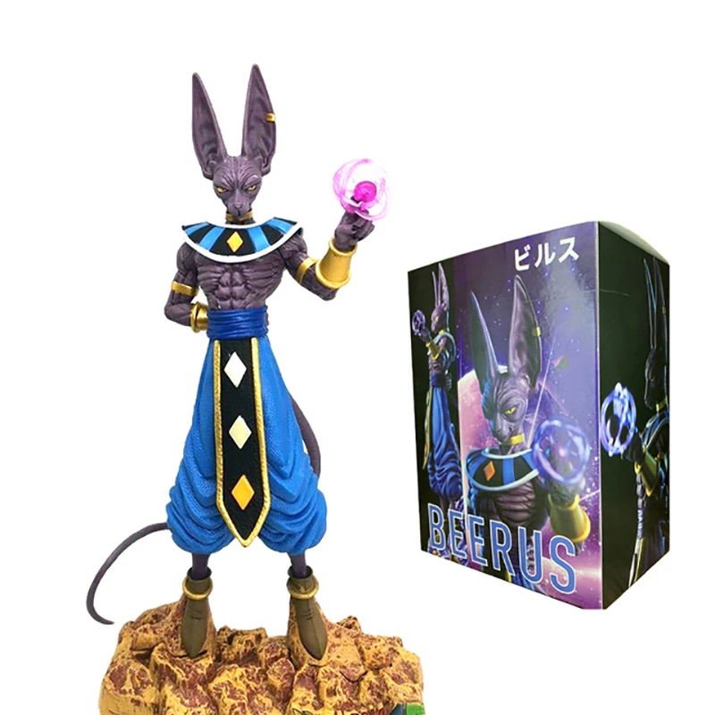Dragon Ball Z Beerus Action Figure Birusu Collectible Doll Ornaments