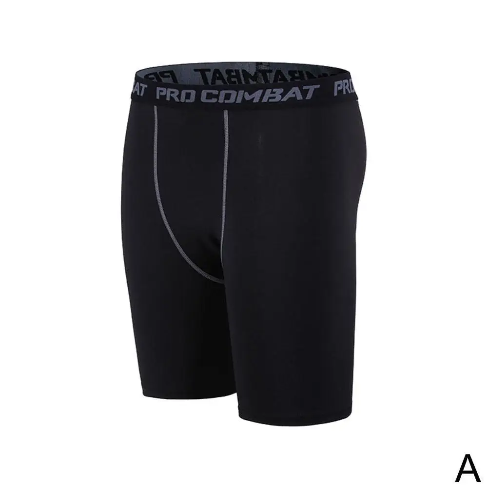1PCS Compression Shorts Men Summer Sportswear Training Tights Gym Fitness Leggings Short Pants Sport Bottoms Running Shorts Men