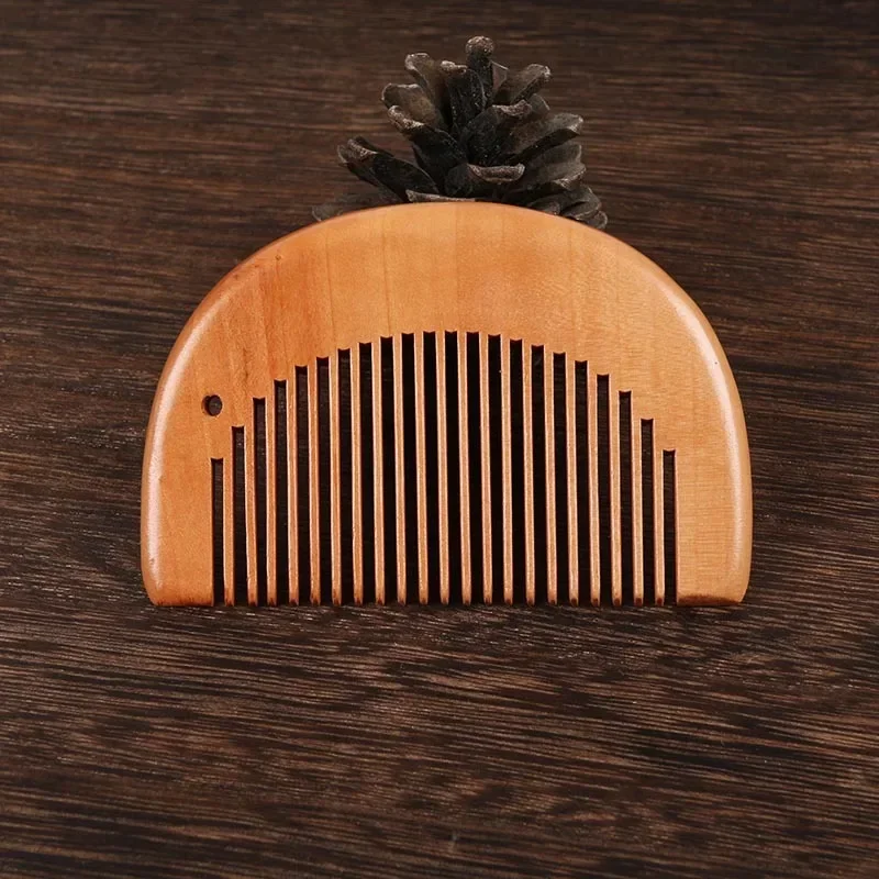 1PC Wooden Comb Small Comb Hairdressing Beard Smooth Hair Portable Women Hair Styling Tool Barber Accessories