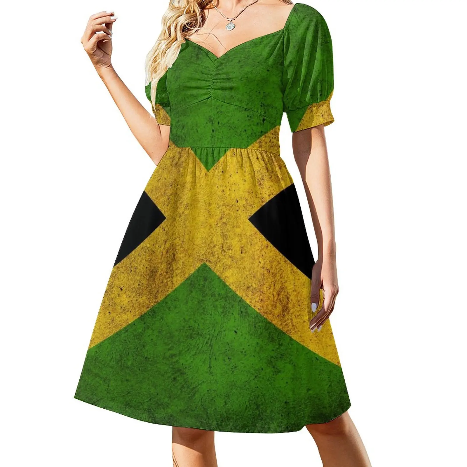 

Jamaican Flag Dress Dresses birthday dress for women