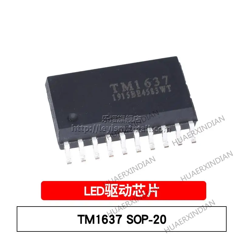 

10 шт. новых и оригинальных светодиодов TM1637 SOP-20