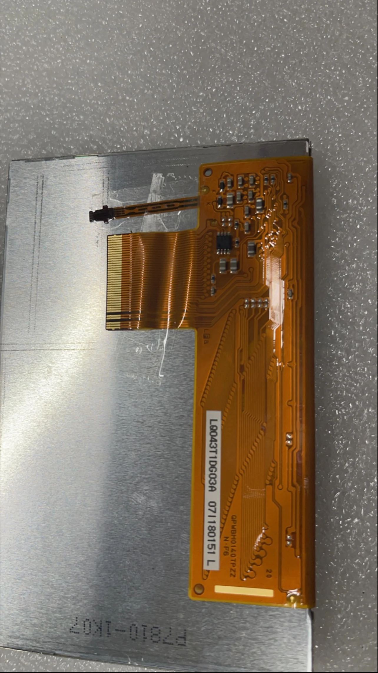 Tela de Toque de Polegadas Tft Lcd Lq043t1dg03a Wqvga 480 Rgb 272 4. - Imagem 5