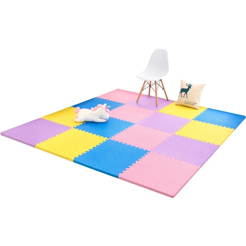 Puzzle Mat Baby EVA Foam Play Black and White Interlocking Exercise Tiles Floor Carpet And Rug For Kids Pad 30*30*1cm Gifts puzzle play mat baby play mat foam play mat play mat