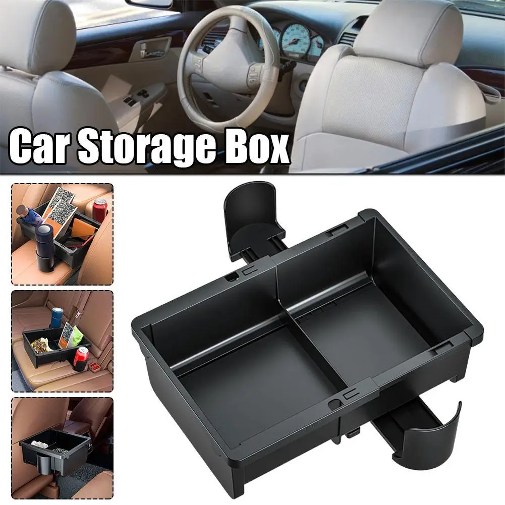 

Car Storage Box Seat Armrest Box Storage Box General Adjustable Car Interior Supplies Paper Towels Car Storage Box Storage