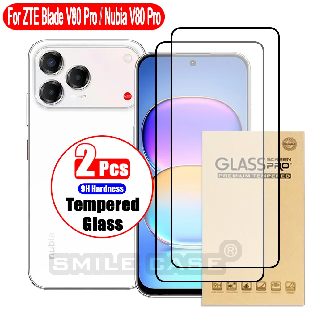 High-Definition Scratch & Wear-Resistant Phone Screen Protector 2-Pack Set