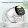 New 1pcs Wearable Breast Pump One-piece Fit and Quiet Design Electric Breast Pump Wireless Portable Compact and Lightweight 2