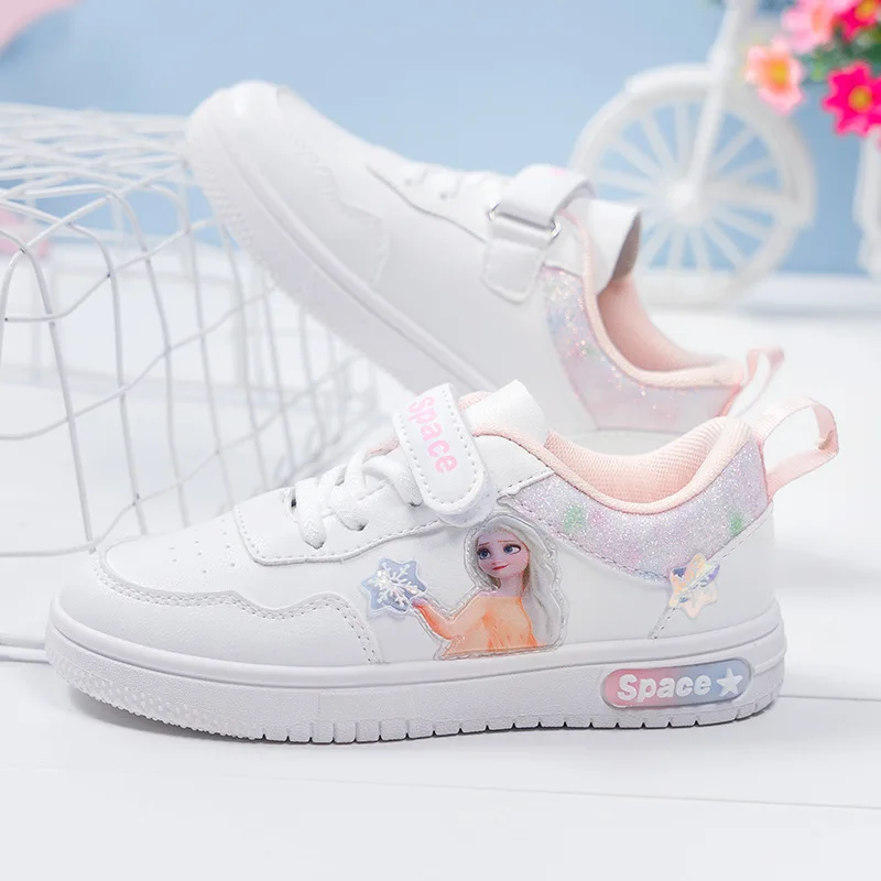 Sepatu Frozen Shoe Disney Children's Shoes Elsa Frozen Princess