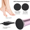 Electric Foot Callus Remover Foot Care File Heels Dead Skin Pedicure Tool Electronic Foot Grinder Tool And Replacement Sandpaper 3