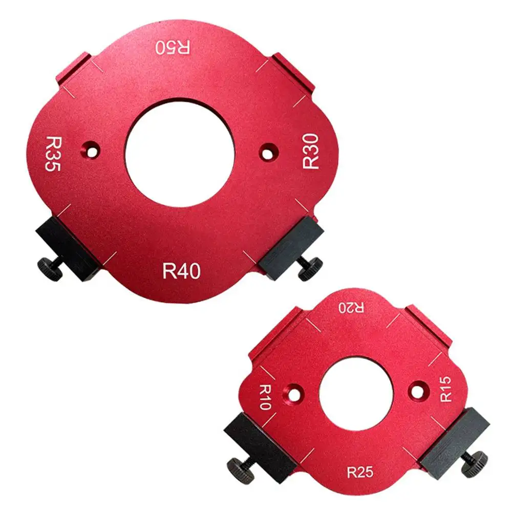 

4-in-1 Woodworking Round Corner Positioning Mold Durable Precision Shaping Tool Wear-Resistant DIY Woodworking Gauge
