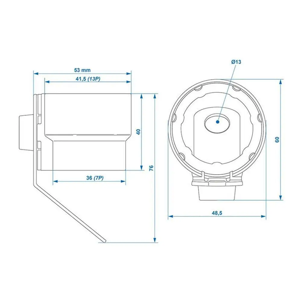 Trailer Plug Holder Mount 6
