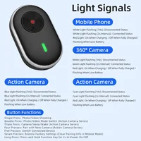 Аксессуар для камеры, мини Bluetooth, беспроводной пульт дистанционного управления для Insta360 X5/X4 Air/GO 3s, детали спортивной камеры для Insta360 ACE PRO 2 — изображение 3