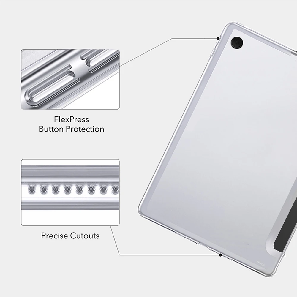 Tablet Case Funda Samsung Galaxy Tab A 8.0 T290 Case Tablet Pouch PU Leather Tri-fold Ebook Case for SM-T290 SM-T295 Tablets Sleeve