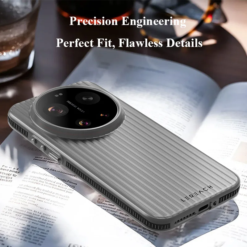 Corrugated Matte Anti-Slip Slim Phone Case with Multi-Color Options