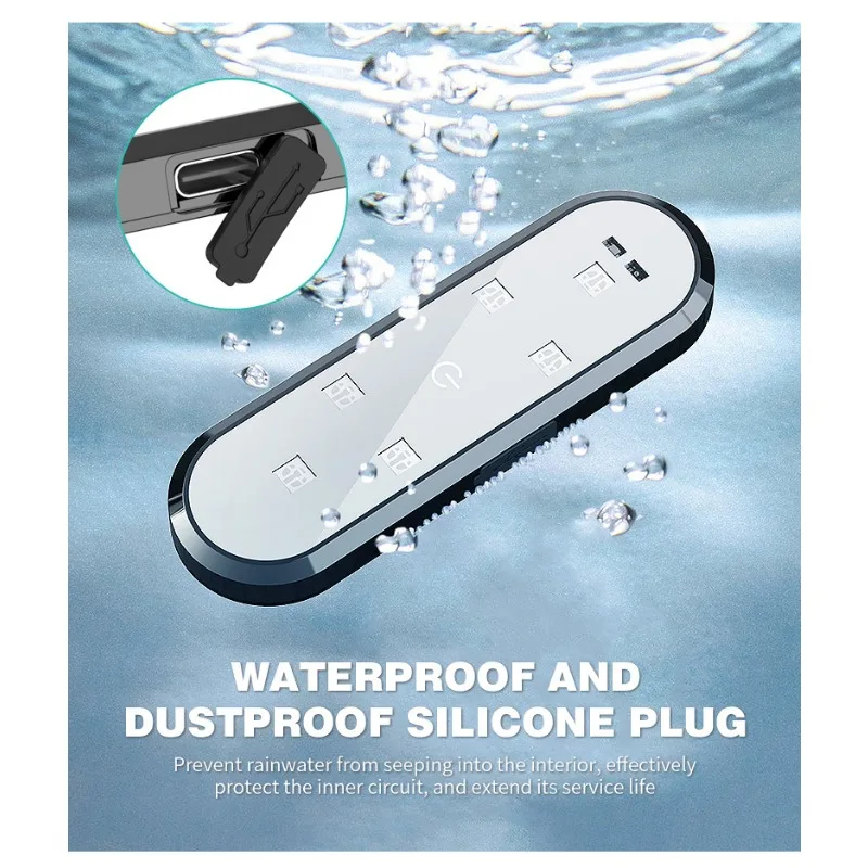 Car LED Warning Door Lighting Anti Collision Auto Atmosphere Light Car Door Induction Welcome Light Flashing Lamp USB Charging led light