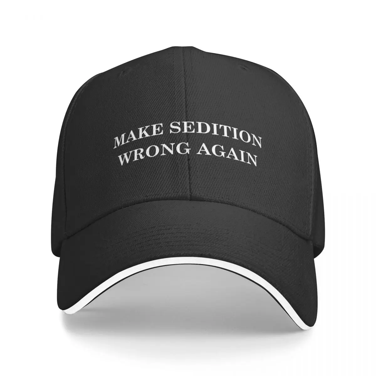 

New Make Sedition Wrong Again Baseball Cap Rave New In Hat Vintage Hat Women Men's