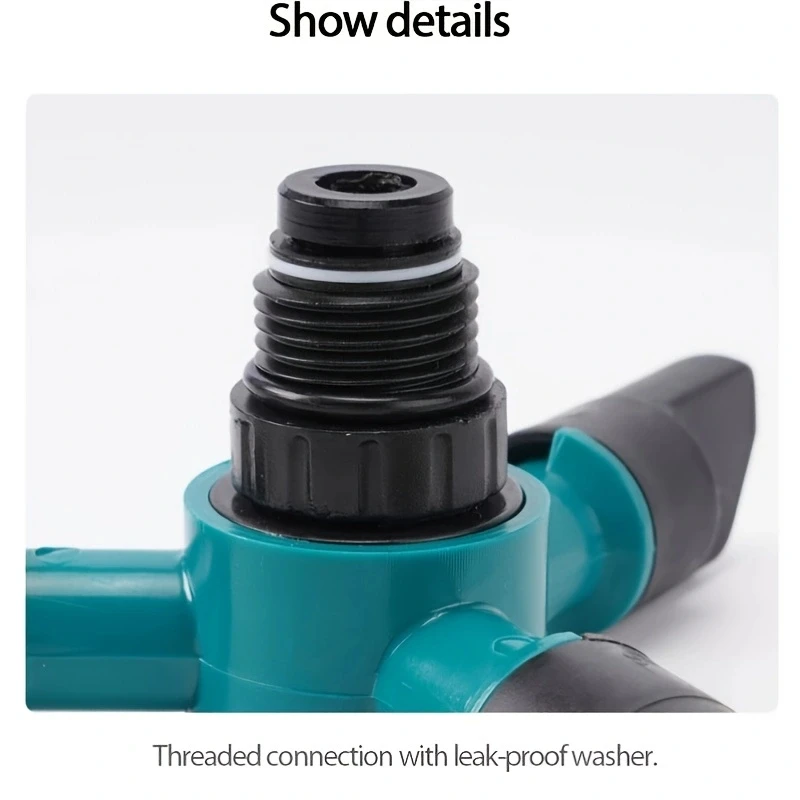 Ground Inserted 360 Degree Rotating Automatic Irrigation Adjustable Spray Nozzle For Gardens And Lawns garden sprinkler plants irrigation kits drip irrigation