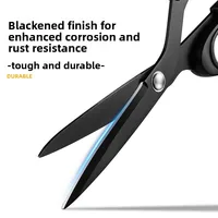 10 Inch Stainless Steel Tailor Scissors with Blackening for Professional Fabric & Embroidery Cutting - Image 3