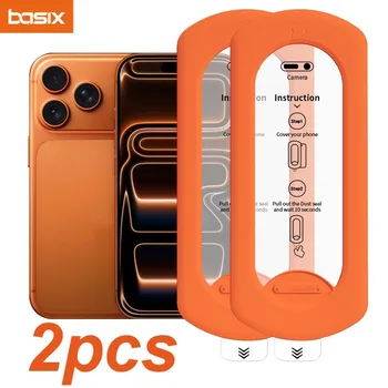 2 Pezzi di Pellicola Protettiva per iPhone 17 13/14/15/16 Plus/Pro/ProMax, Anti-Impronta, Copertura Totale, Strumenti di Installazione, Vetro Temperato HD